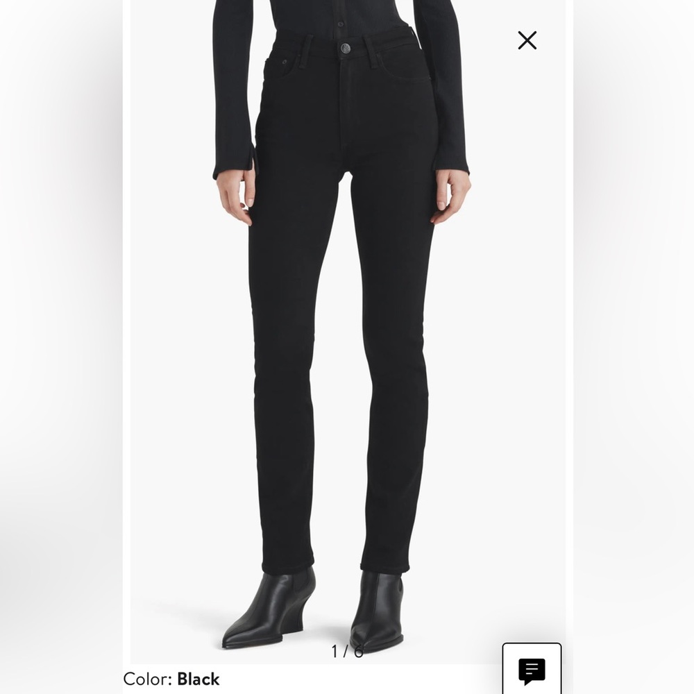 Rag & Bone Black Skinny Jeans